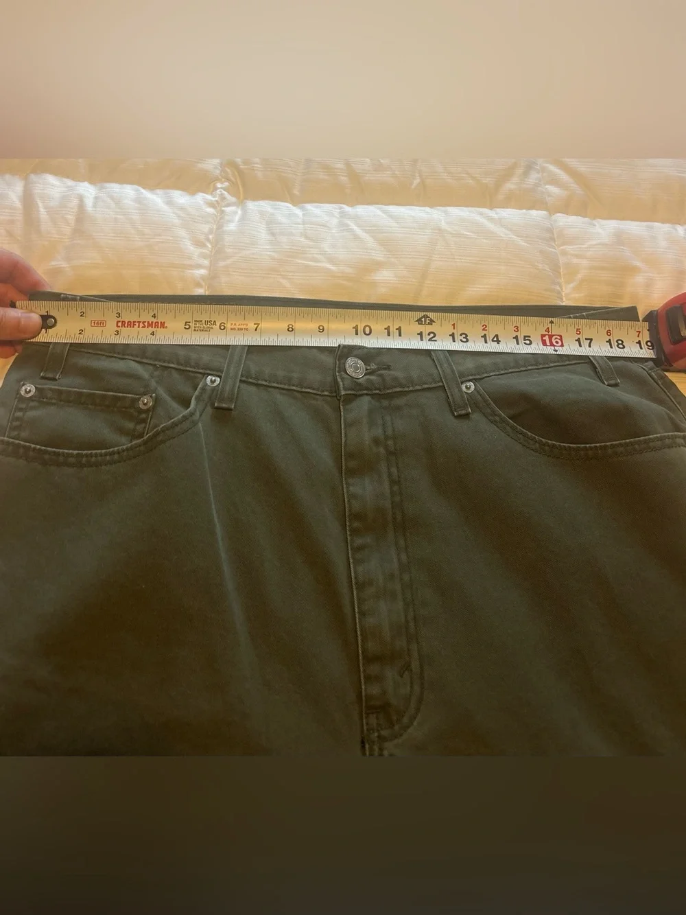 Levi’s 505 Classic Straight Leg Jeans Size 38x30
